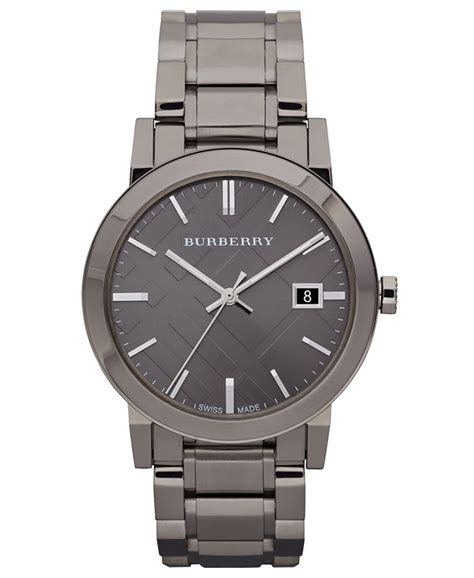 bu9007 burberry watch|Burberry Watch, Men's Swiss Gunmetal Ion Plated .